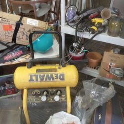 DeWalt Air Compressor And Gun(S)