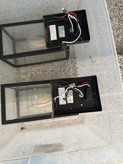 Modern outdoor lights