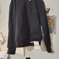 New Small Air Jordan Hoodie With Magnetic Draw Strings