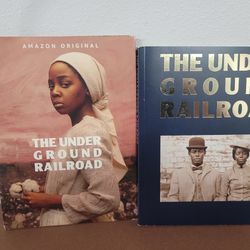 The Underground Railroad FYC 4-disc DVD + Book Promo Amazon Original LOT