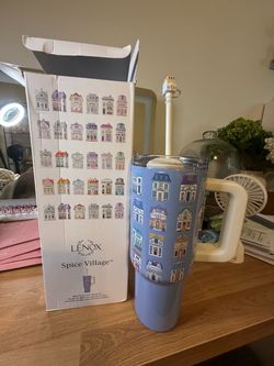 It’s available!! Firm Price Lenox Spice Village 40oz tumbler with lid and cute straw