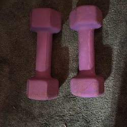 Set Of 5lb Dumbbells