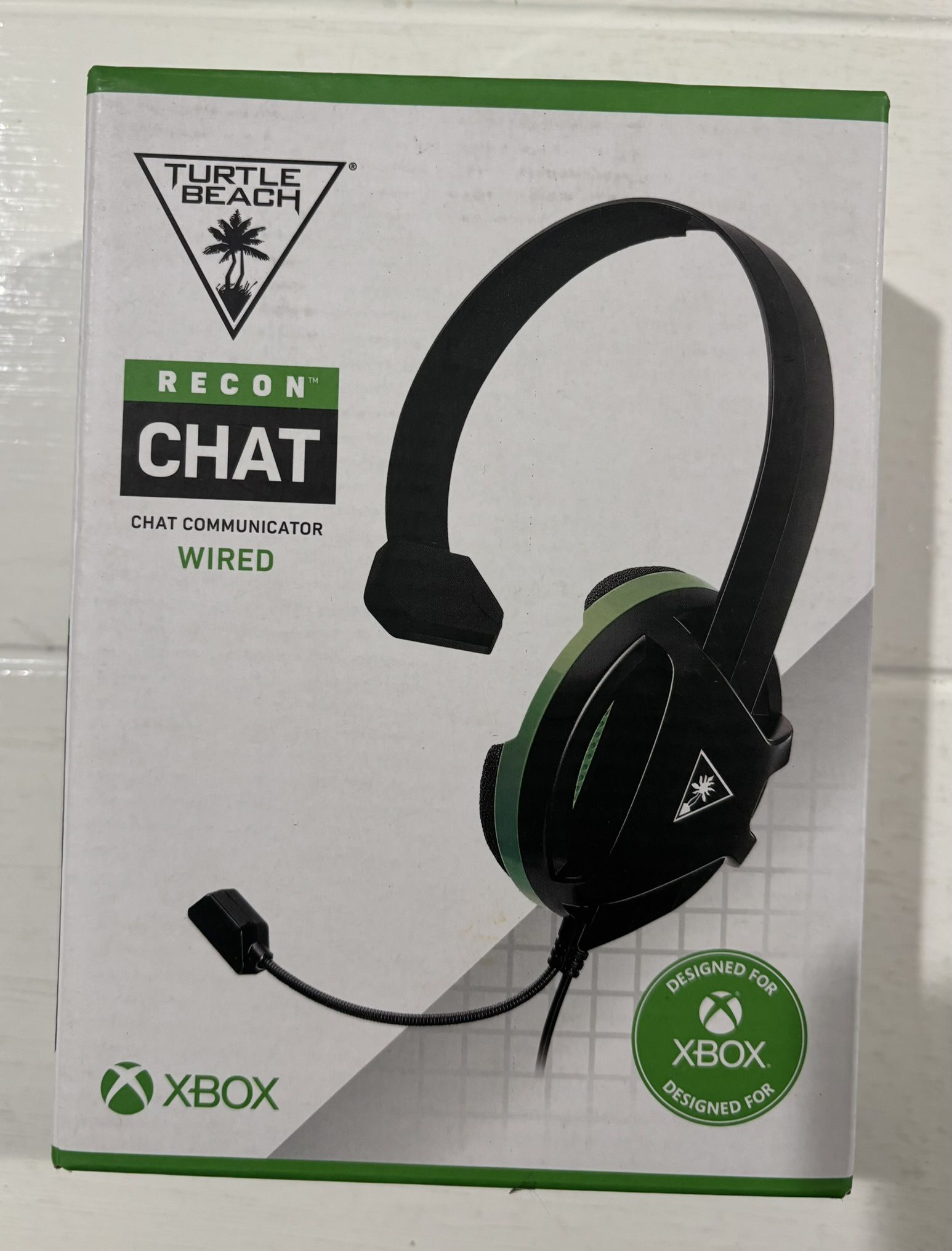 NIB Turtle Beach Recon Chat Wired Headset for XBOX Series/XBOX 1/ PS4/PS5 - $15