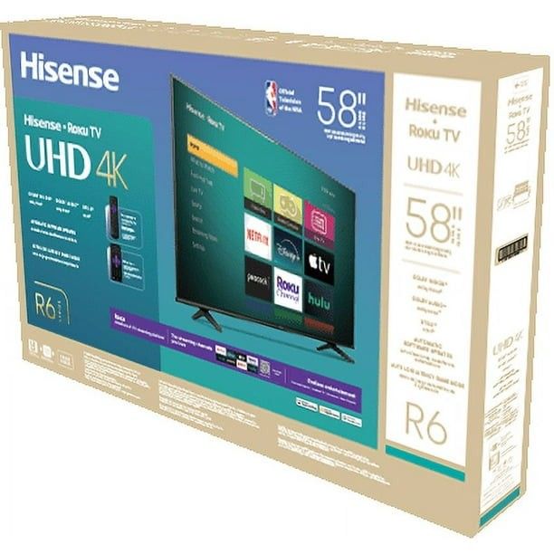 58" HISENSE ROKU TV EN BUEN ESTADO SEMINUEVO POCO USO. PRECIO 220$