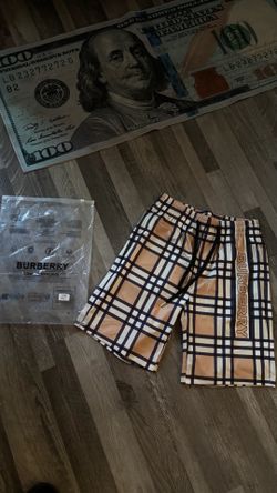 Burberry swim trunks