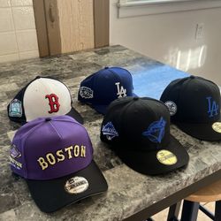 Signature MLB Snap backs With Signature Patches $25 Each