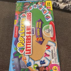 Lakeshore Letter And Number Game