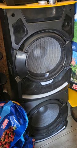 Edison DJ professional 10,000 watt speakers (2)