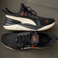 PUMA Pacer Future Street Plus Men's Size 11 Navy/White Lifestyle Sneakers Shoes