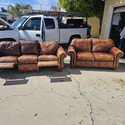 Thomasville Leather Couches