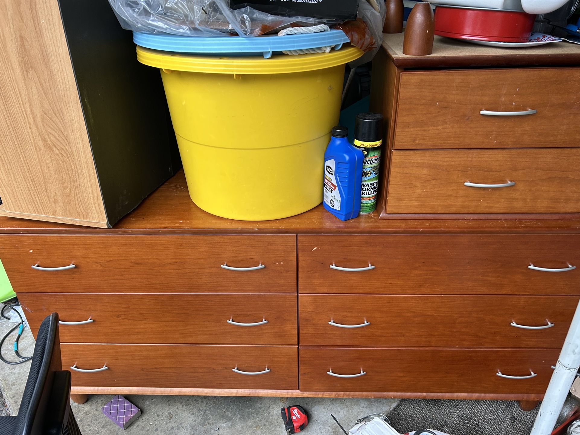 Dresser With Side Table