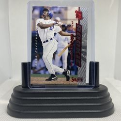 Juan Encarnacion 1987 Pinnacle “Official Pinnacle Rookie Card” Rookie Card#133 