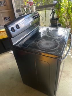 General Electric glass top stove