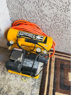 Air compressor with attachments