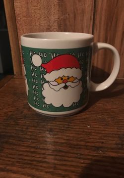 Christmas Santa Claus ho ho ho coffee cup
