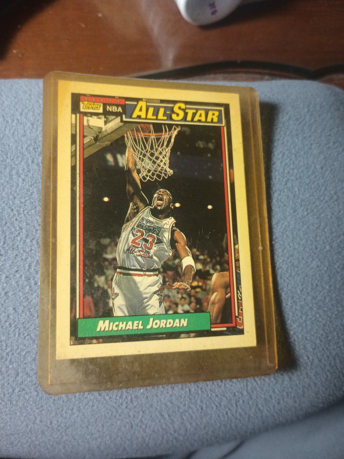 Micheal Jordan Tops All Star Card