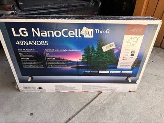 LG NanoCell 49in 4K TV