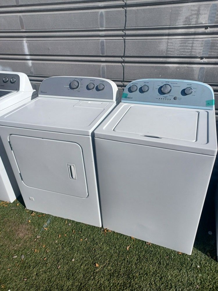 Whirlpool Washer & Gas Dryer Delivery Available