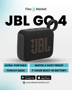 Brand New JBL Go Pro Bluetooth Speaker - Amazing Flexemarket Deal! 🎉