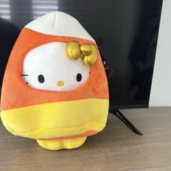 Hello Kitty Kid Robot Candy Corn Plush 