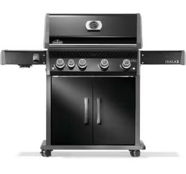 NAPOLEON Rogue PRO 525 4-Burner Propane Gas Grill with Infrared Side Burner in Black