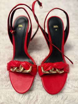 Zara Red Heels