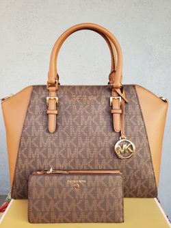 Michael Kors Large Satchel & Wallet