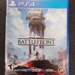 Star Wars PS4 Game Bundle - Battlefront I & II - Complete with Cases - Great Condition