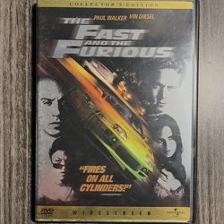 The fast and the furious DVD