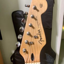 Rare Squier By Fender Stratocaster MIK 1990’s Korean Made with Fender Decal, Professional Set Up with Bag, Whammy Bar