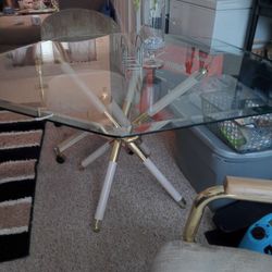 Glass Dining Table 