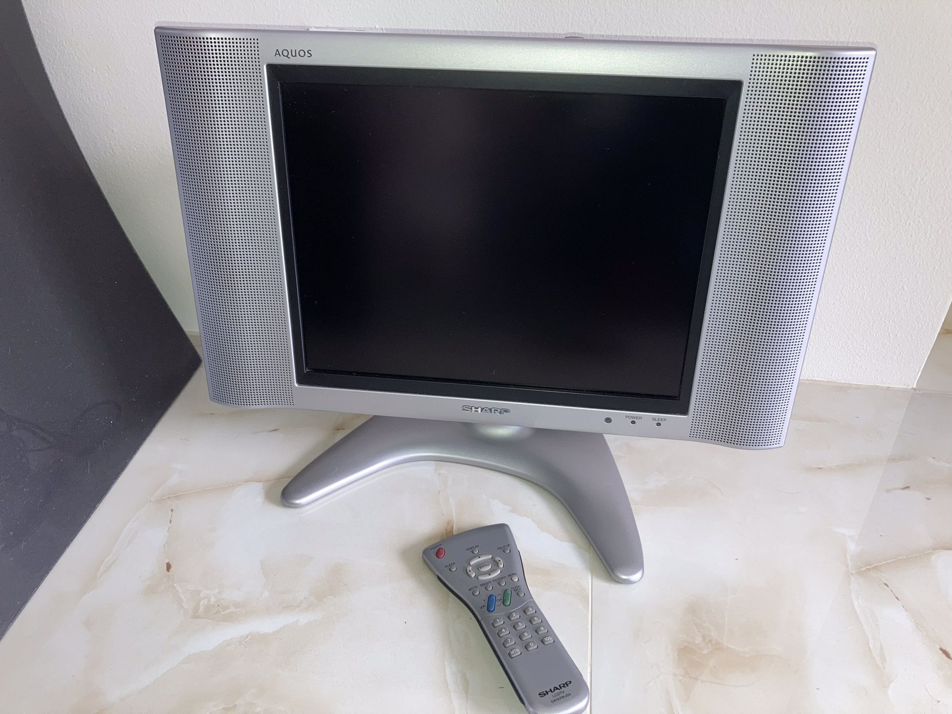 Vintage Sharp Aquos (Circa 1990’s) Portable Liquid Crystal TV-Works great !