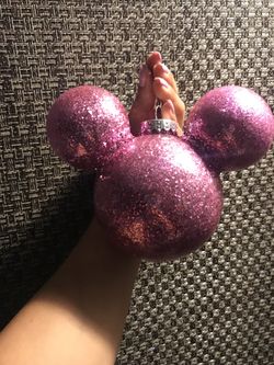 Handmade Disney ornament in whatever color you want