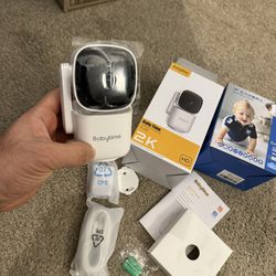 BabyTime 2K Indoor Security Camera, 2.4GHz/5GHz WiFi, Infrared Night Vision, 2-Way Audio, Privacy Mode, APP Control   Free 2 days shipping available 