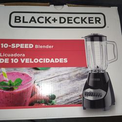 Black and Decker 10 speed blender