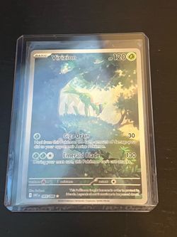 Pokemon TCG - Virizion 095/086 Illustration Rare - SV: White Flare - NM