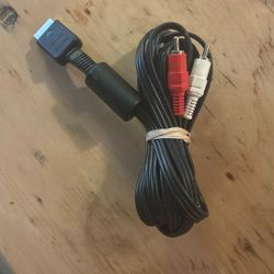 PS2 AV Cable for PS2, PS3, PSX, PS3 Slim (Play Station)