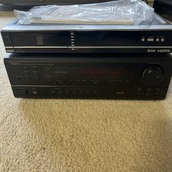 Demon Receiver DRA -395  & DVD Player 