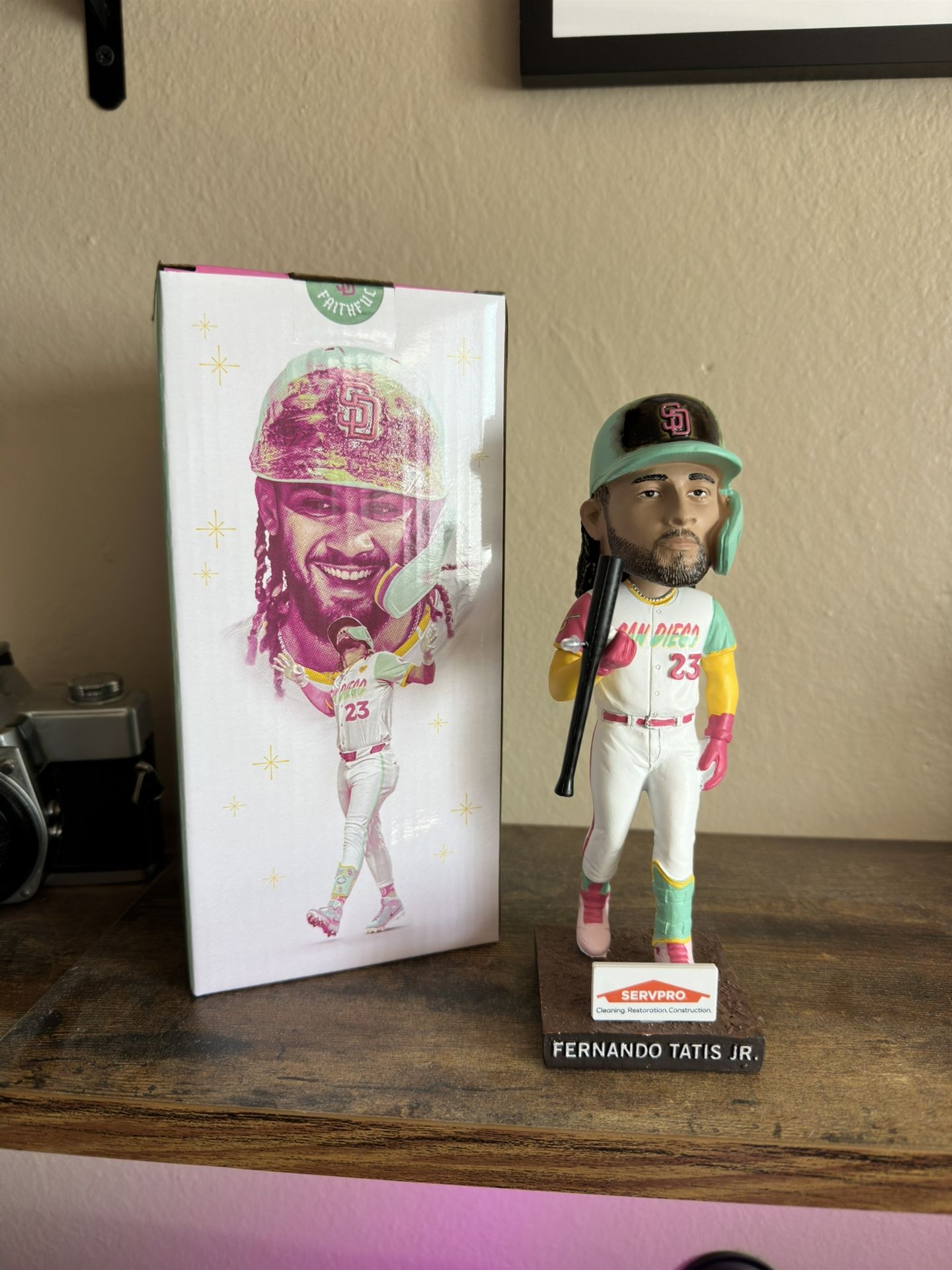 Tatis Bobblehead Bat Flip