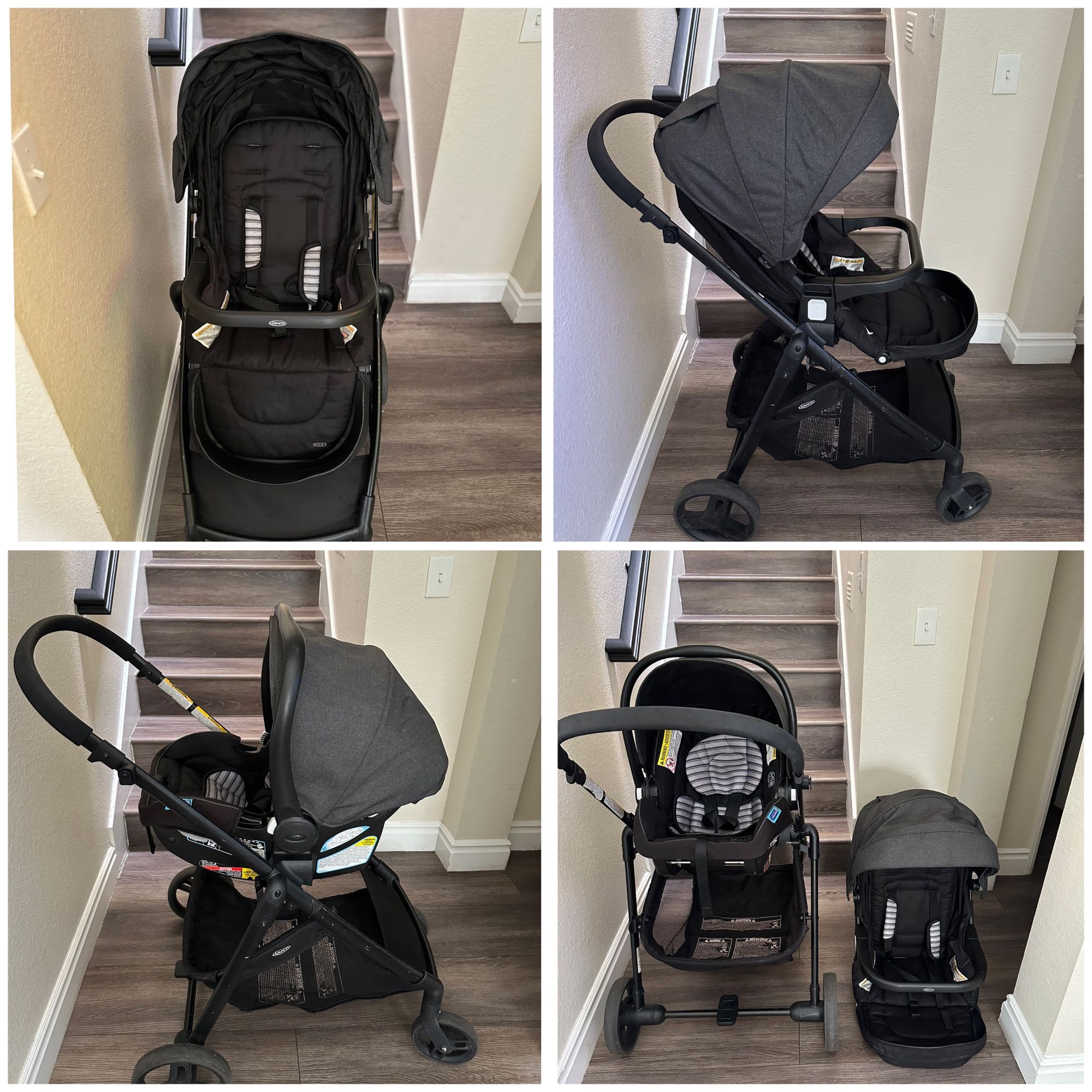 The Graco Modes SE Travel System is 3 strollers in 1