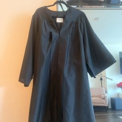 Jostens Black Graduation Gown Size Small 