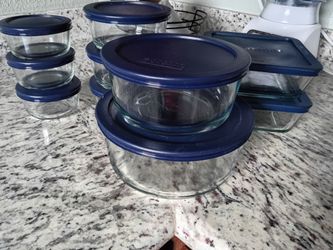 Storage Glass Containers