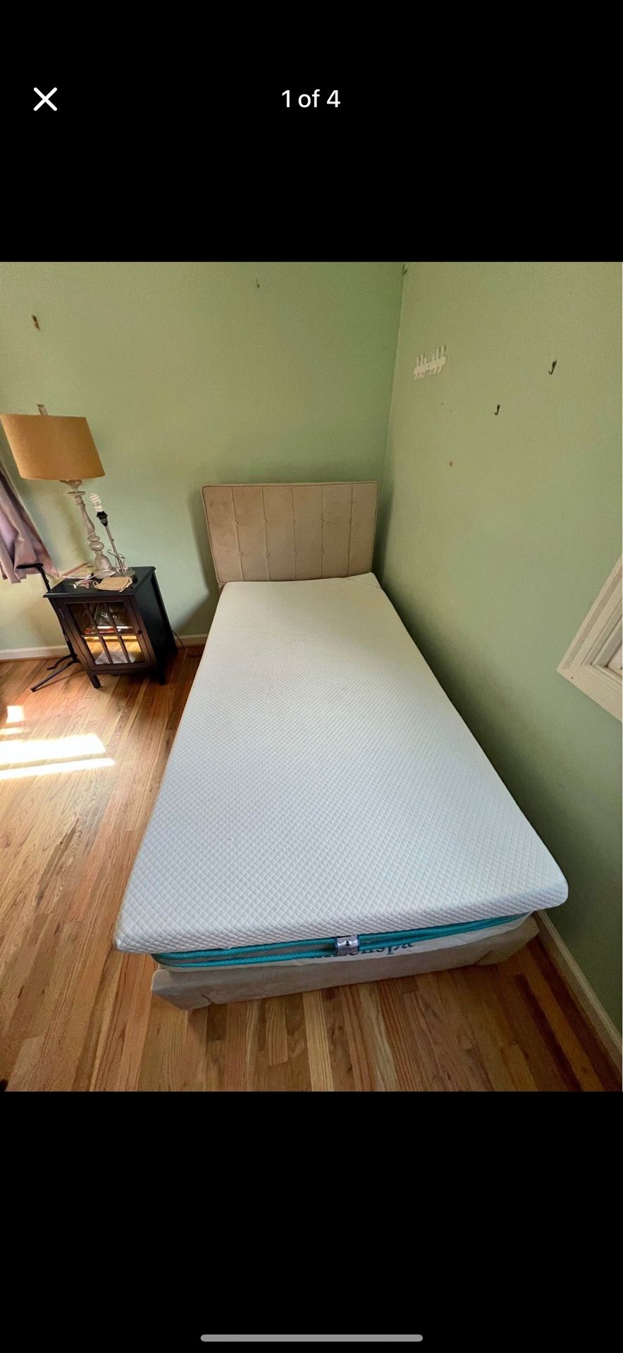 Twin Bed Frame /twin Mattress 