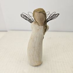 Willow Tree “Thank You” Angel Figurine by Susan Lordi – Hand Carved Style Resin Statue Gift