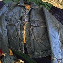 Brand New! Mens Levi Blue Jacket