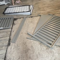 Disassembled Baby Crib 