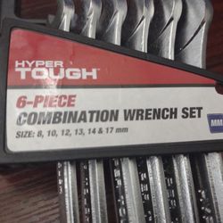 Wrench Set, 6-pcs, HyperTough