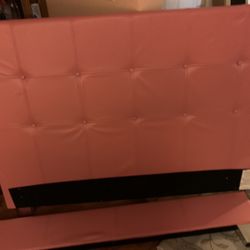 Hot Pink Full Size Bed Frame 
