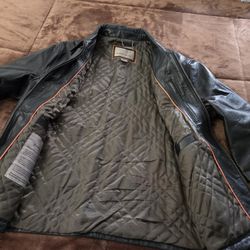 Men's Leather RFT Rainforest Jacket Size Medium 