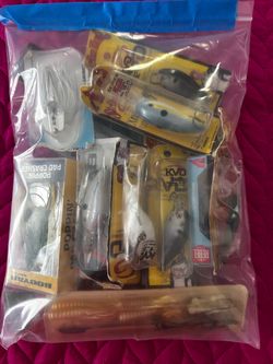 New Bass Baits 11x13 ziplock FULL